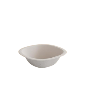 Bagasse Round Bowl (120ml,50 Pack, White)